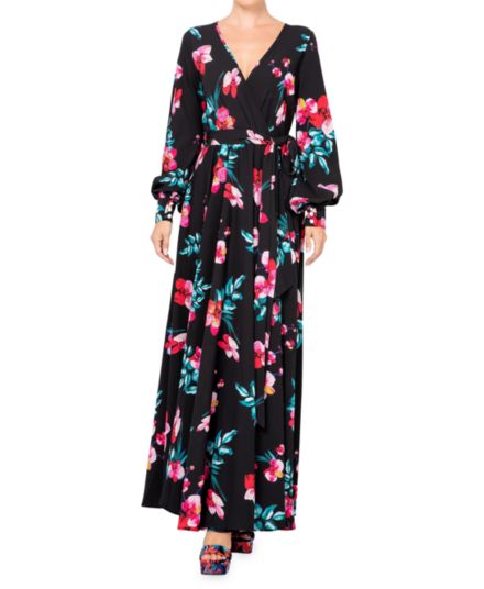 Платье макси с цветочным принтом Lilypad Meghan LA