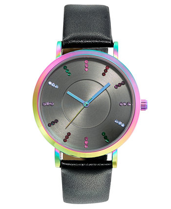 Женские часы с черным ремешком, 38 мм, созданные для Macy's I.N.C. International Concepts
