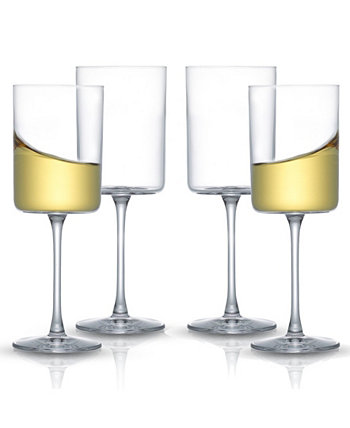 Бокалы для белого вина Claire, набор из 4 шт. JoyJolt