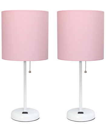 Лампа-палка с розеткой для зарядки, набор из 2 шт. LimeLights