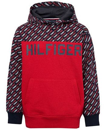 Толстовка-пуловер с мини-принтом Little Boys Tommy Hilfiger