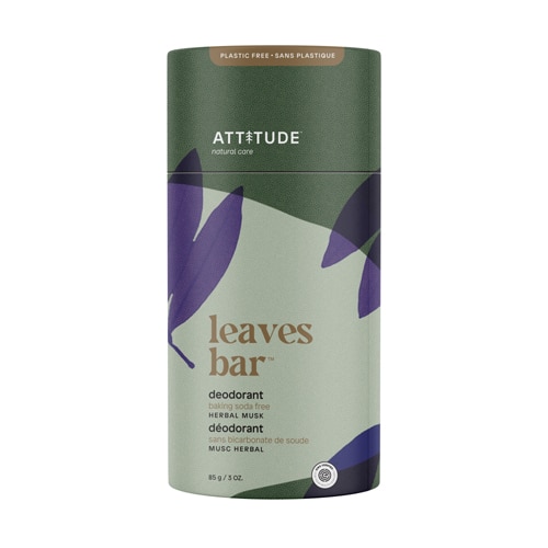 Дезодорант Attitude Leaves Bar™ с травяным мускусом -- 3 унции ATTITUDE