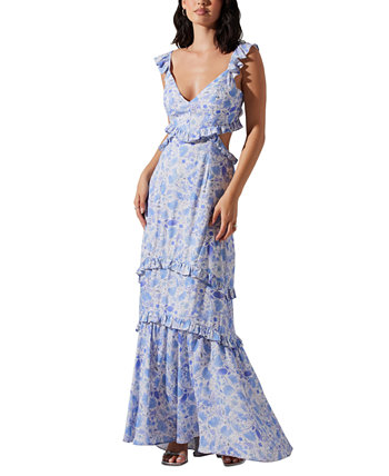 Женское платье макси с цветочным принтом Cassis ASTR