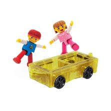 Mini Series Magnetic Expansion Car Set with Characters PicassoTiles