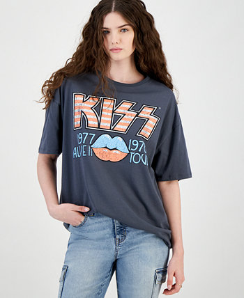 Juniors' Kiss Graphic T-Shirt Grayson Threads, The Label