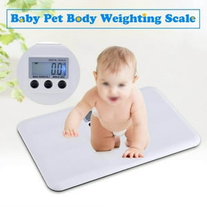 GARENAS Comfort Baby Scale 0.66Pound to 330 Pound Capacity Accurate Digital Scale for Toddlers and Babies Electronic Pet Scale(No Battery) GARENAS