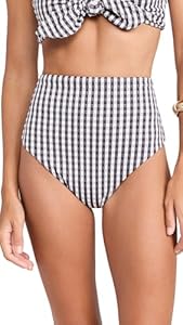 Sea Women's Pucker Gingham Bikini Bottoms Sea