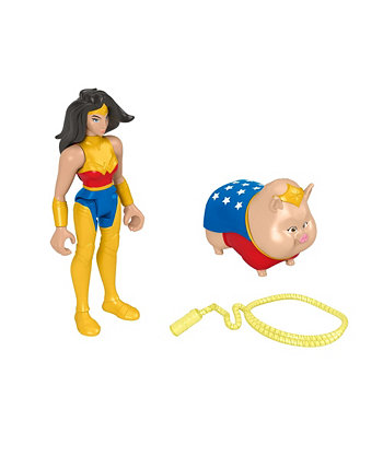 Fisher-Price DC League of Super-Pets Wonder Woman & PB Imaginext
