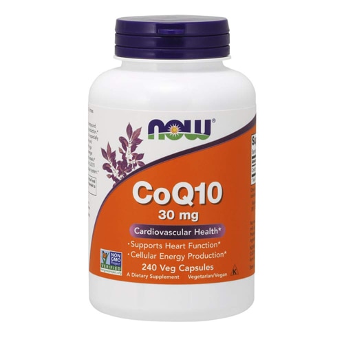 CoQ10 - 30 мг - 240 Vcaps - NOW Foods NOW Foods