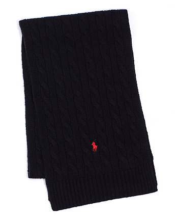 Классический плетеный шарф Polo Ralph Lauren