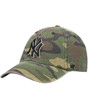 Мужская регулируемая кепка New York Yankees Team Clean Up '47 Fanatics