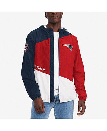 Мужская темно-красная куртка New England Patriots Bill с молнией во всю длину Tommy Hilfiger