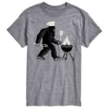Big & Tall Bigfoot Grill Graphic Tee Licensed Character