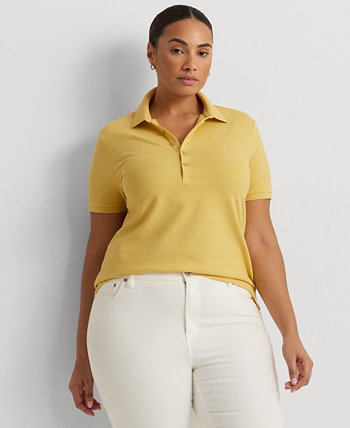 Plus Size Short-Sleeve Polo Shirt LAUREN Ralph Lauren