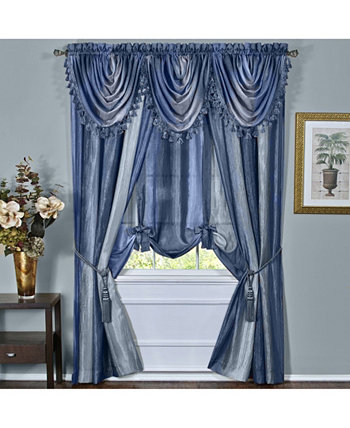 Ombre Waterfall Valance Achim