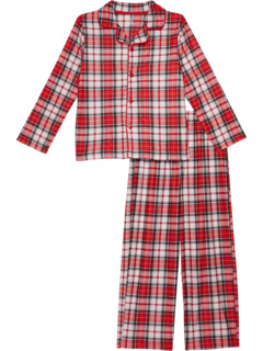 Классическая клетчатая пижама - уютная пижама из джерси (для маленьких детей/больших детей) Pajamarama