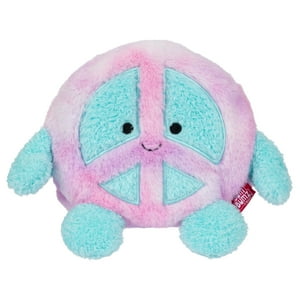 BumBumz 7.5-inch Plush - Peace Symbol Megs Collectible Stuffed Toy - RetroBumz Series Kellytoy