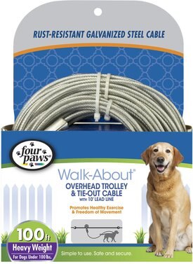 Four Paws Heavy Weight Overhead Trolley Exerciser Four Paws