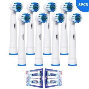 Genkent Electric Replacement Toothbrush Heads for Braun Oral-B 8 Pcs Visit the GENKENT Store