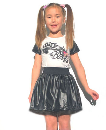 Сменный 3D топик и юбка Star Girls Little Graphic Mi Amore Gigi