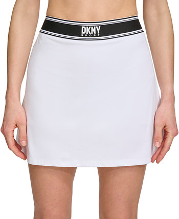 Women's Logo-Tape Mini-Length Sports Skort DKNY