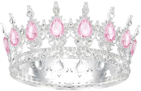 Queen Crown Rhinestone Wedding Crowns and Tiaras for Women Costume Party Hair Accessories Princess Birthday Crown Crystal Bridal Crown YOUlDIANZI