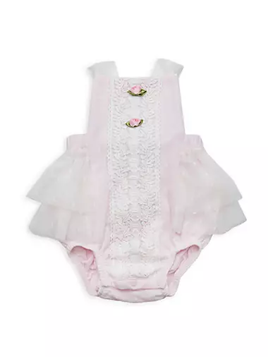 Детские Ромперы Haute Baby Grace Lace Bubble Sunsuit Haute Baby