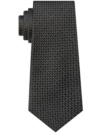 Мужской узкий галстук в сетку Luxe Calvin Klein