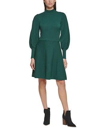 vince camuto mock neck dress