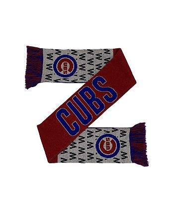 Мужской и женский двусторонний тематический шарф Chicago Cubs FOCO