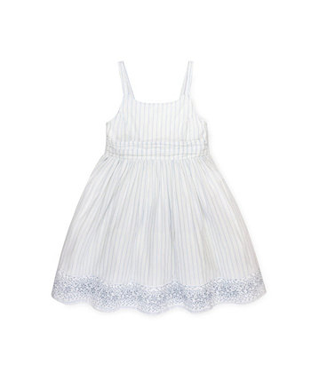 Специальное солнцезащитное платье для девочек с вышивкой по краю, для малышей Hope & Henry