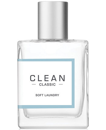 Classic Soft Laundry Eau De Parfum Spray, 1 жидкая унция CLEAN Fragrance