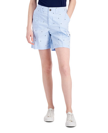 Женские шорты-карго Venice с принтом тай-дай, созданные для Macy's Style & Co