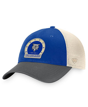 Мужская регулируемая шляпа Royal Kentucky Wildcats Refined Trucker Top of the World