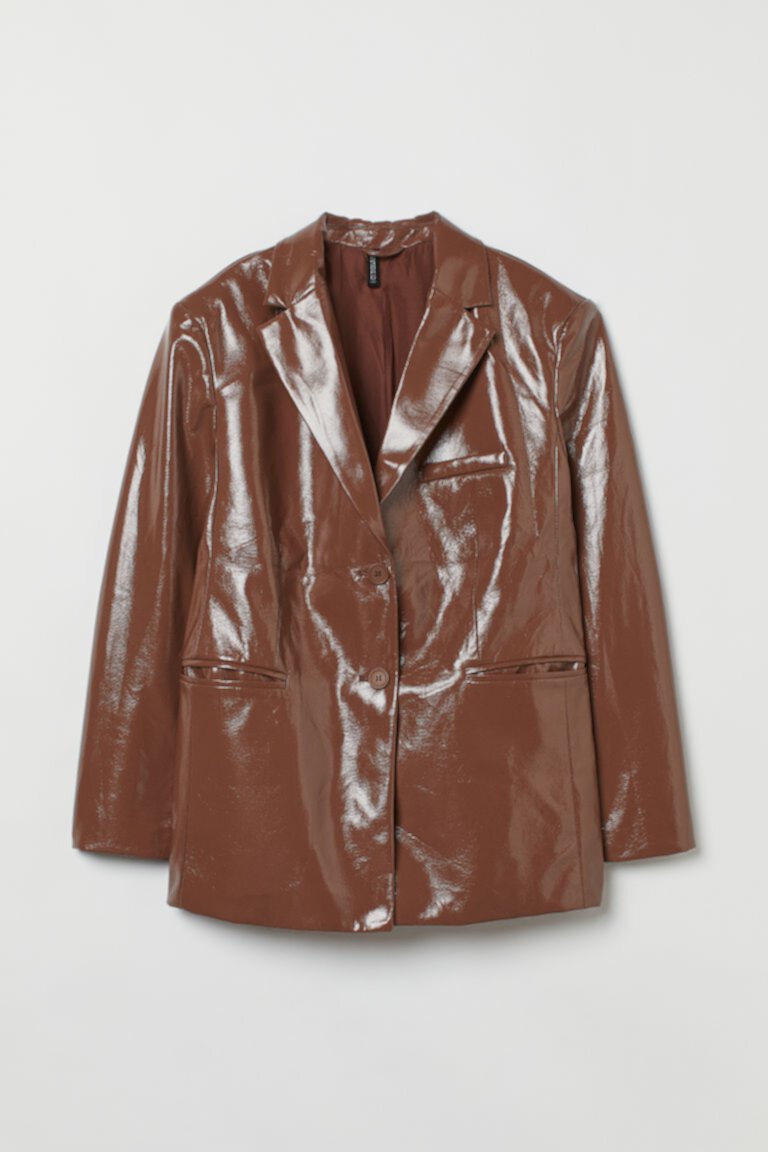 Куртка из искусственной кожи H&M