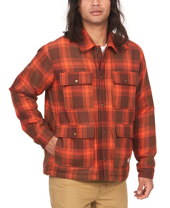 Мужская фланелевая куртка-рубашка в клетку Ridgefield на флисовой подкладке Marmot