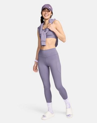 Nike Training Dri-Fit 7/8 leggings in dark gray Nike