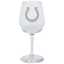 Indianapolis Colts 12.75oz. Stemmed Wine Glass The Memory Company