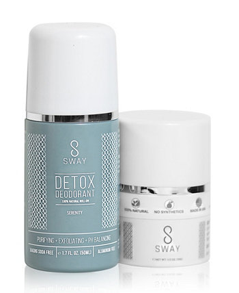 Натуральный дезодорант и пудра Detox - Serenity SWAY