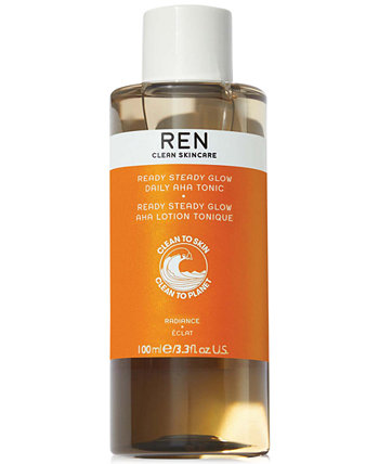 Ready Steady Glow Daily AHA Tonic - дорожный размер Ren Clean Skincare