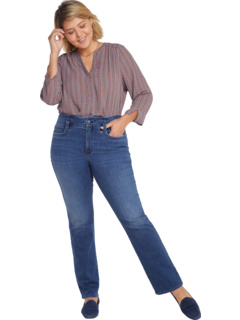 Прямые джинсы Marilyn больших размеров с высокой посадкой в цвете Saybrook NYDJ Plus Size