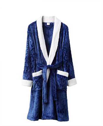 Плюшевый праздничный банный халат, созданный для Macy's Martha Stewart Collection