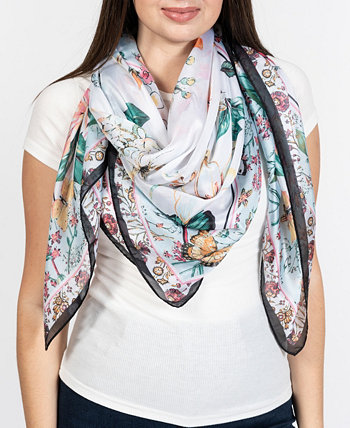 Women's Lily Floral Square Scarf Vince Camuto