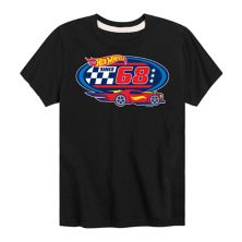 Boys 8-20 Hot Wheels Oval Crest Graphic Tee Hot Wheels
