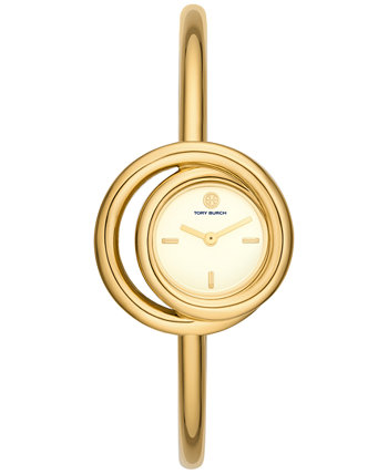 Женские часы The Miller с золотистым браслетом из нержавеющей стали, 25 мм Tory Burch