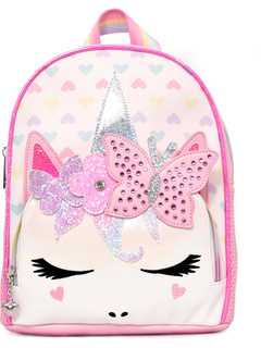 Мини-рюкзак Pastel Heart с бабочкой и короной Miss Gwen’s OMG Accessories