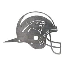 Carolina Panthers Metal Garden Art Helmet Spike Unbranded