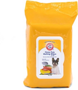 Arm & Hammer Mango Heavy Duty Bathing Dog Wipes, 100 count Arm & Hammer