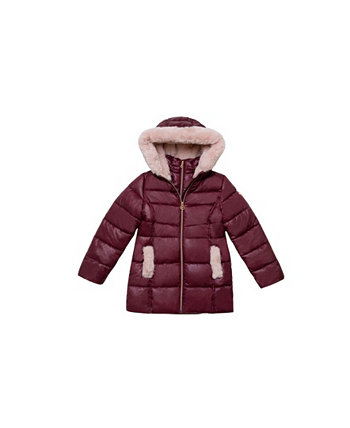 Michael kors big girls deals stadium length puffer jacket