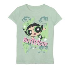 Девочки 7-16 Cartoon Network Крутые девчонки Лютик в футболке с графическим рисунком Cartoon Network